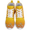 Fish Snow Coral Fairy Tale Women s Lightweight High Top Sneakers View1