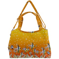 Fish Snow Coral Fairy Tale Double Compartment Shoulder Bag by HermanTelo