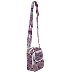 Floral Flower Stylised Shoulder Strap Belt Bag by HermanTelo