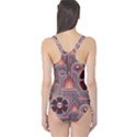 Floral Flower Stylised One Piece Swimsuit View2