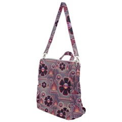 Floral Flower Stylised Crossbody Backpack