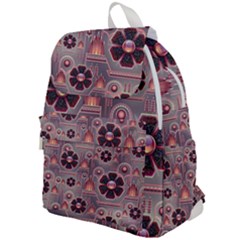 Floral Flower Stylised Top Flap Backpack