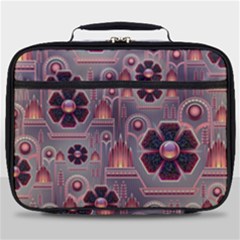 Floral Flower Stylised Full Print Lunch Bag