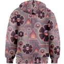 Floral Flower Stylised Kids  Zipper Hoodie Without Drawstring View2