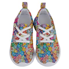 Floral Flowers Abstract Art Running Shoes