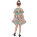 Floral Flowers Abstract Art Kids  Sailor Dress View2