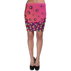 Funny Texture Bodycon Skirt