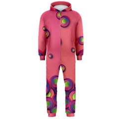 Funny Texture Hooded Jumpsuit (men) 