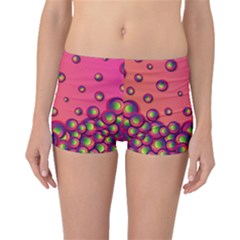 Funny Texture Boyleg Bikini Bottoms