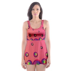 Funny Texture Skater Dress Swimsuit by HermanTelo