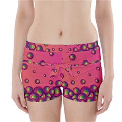 Funny Texture Boyleg Bikini Wrap Bottoms