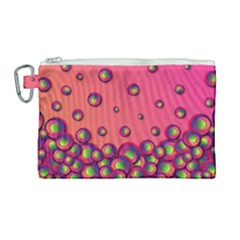 Funny Texture Canvas Cosmetic Bag (large)