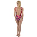 Funny Texture High Leg Strappy Swimsuit View2