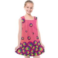 Funny Texture Kids  Cross Back Dress