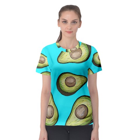 Fruite Avocado Women s Sport Mesh Tee by HermanTelo