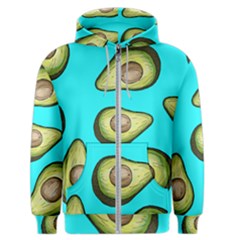 Fruite Avocado Men s Zipper Hoodie