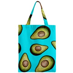 Fruite Avocado Zipper Classic Tote Bag