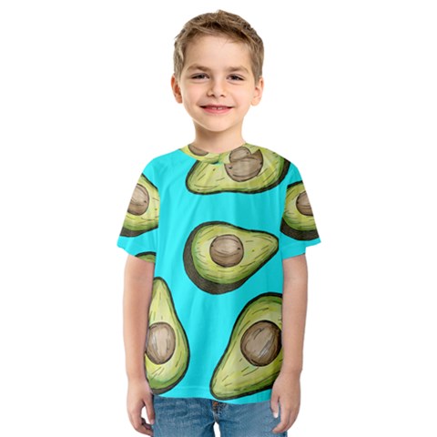 Fruite Avocado Kids  Sport Mesh Tee by HermanTelo