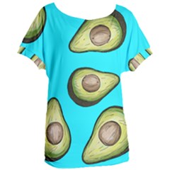 Fruite Avocado Women s Oversized Tee