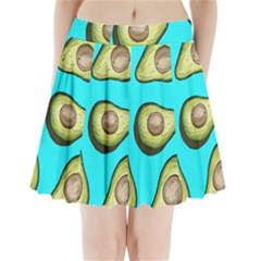 Fruite Avocado Pleated Mini Skirt