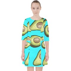 Fruite Avocado Pocket Dress