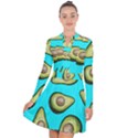 Fruite Avocado Long Sleeve Panel Dress View1