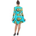 Fruite Avocado Long Sleeve Panel Dress View2