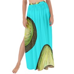 Fruite Avocado Maxi Chiffon Tie-up Sarong