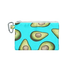 Fruite Avocado Canvas Cosmetic Bag (small)