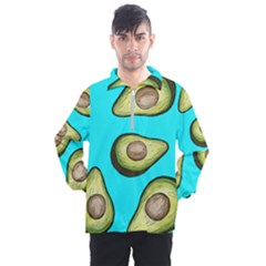 Fruite Avocado Men s Half Zip Pullover by HermanTelo