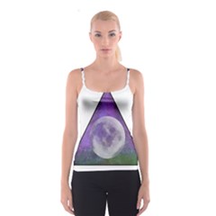 Form Triangle Moon Space Spaghetti Strap Top