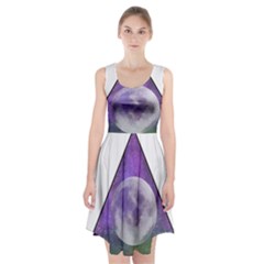 Form Triangle Moon Space Racerback Midi Dress by HermanTelo