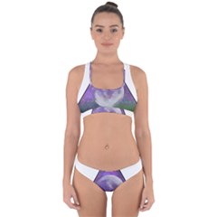 Form Triangle Moon Space Cross Back Hipster Bikini Set by HermanTelo