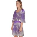 Form Triangle Moon Space Velour Kimono Dress View2