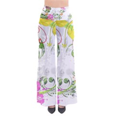 Flowers Floral So Vintage Palazzo Pants