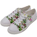 Flowers Floral Women s Low Top Canvas Sneakers View2