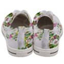 Flowers Floral Women s Low Top Canvas Sneakers View4