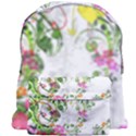 Flowers Floral Giant Full Print Backpack View1