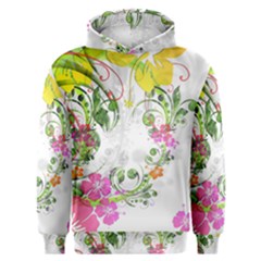 Flowers Floral Men s Overhead Hoodie