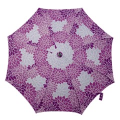 Floral Purple Hook Handle Umbrellas (medium)