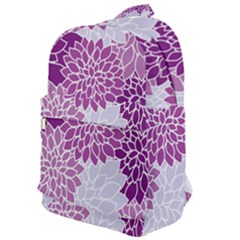 Floral Purple Classic Backpack by HermanTelo