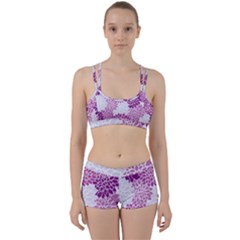 Floral Purple Perfect Fit Gym Set