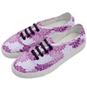 Floral Purple Women s Classic Low Top Sneakers View2