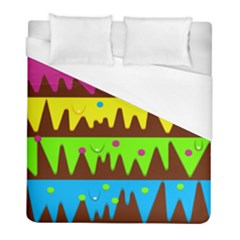 Illustration Abstract Graphic Rainbow Duvet Cover (full/ Double Size) by HermanTelo