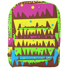 Illustration Abstract Graphic Rainbow Full Print Backpack