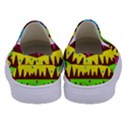 Illustration Abstract Graphic Rainbow Kids  Canvas Slip Ons View4