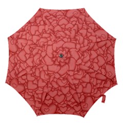 Hearts Love Valentine Hook Handle Umbrellas (medium)