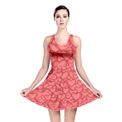 Hearts Love Valentine Reversible Skater Dress