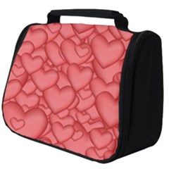 Hearts Love Valentine Full Print Travel Pouch (big)