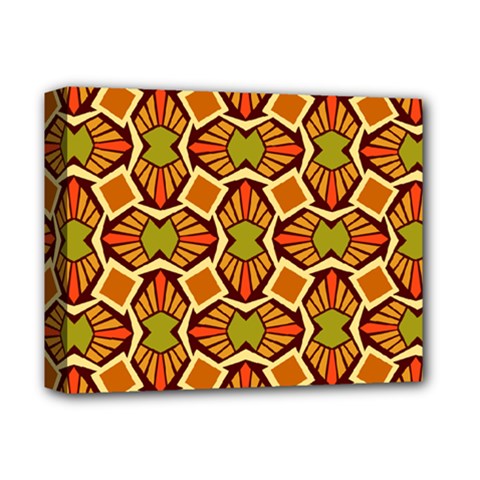 Geometry Shape Retro Deluxe Canvas 14  X 11  (stretched)